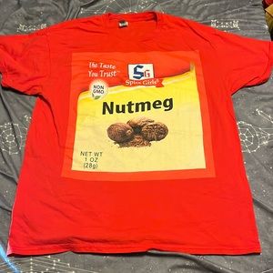 Spice Girls nutmeg comedy T-shirt